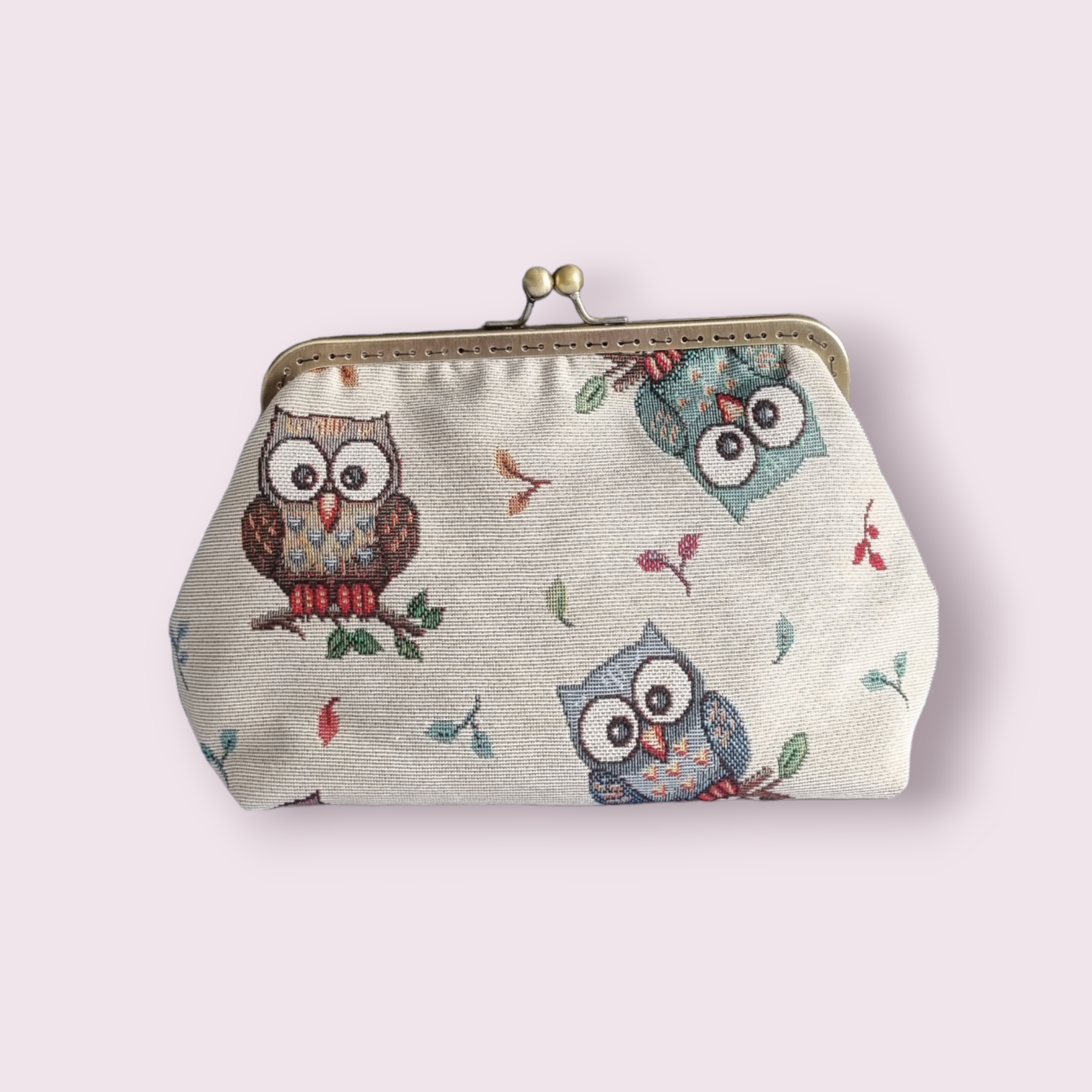 CAMILA mini - torebka z biglem sportowa sowy