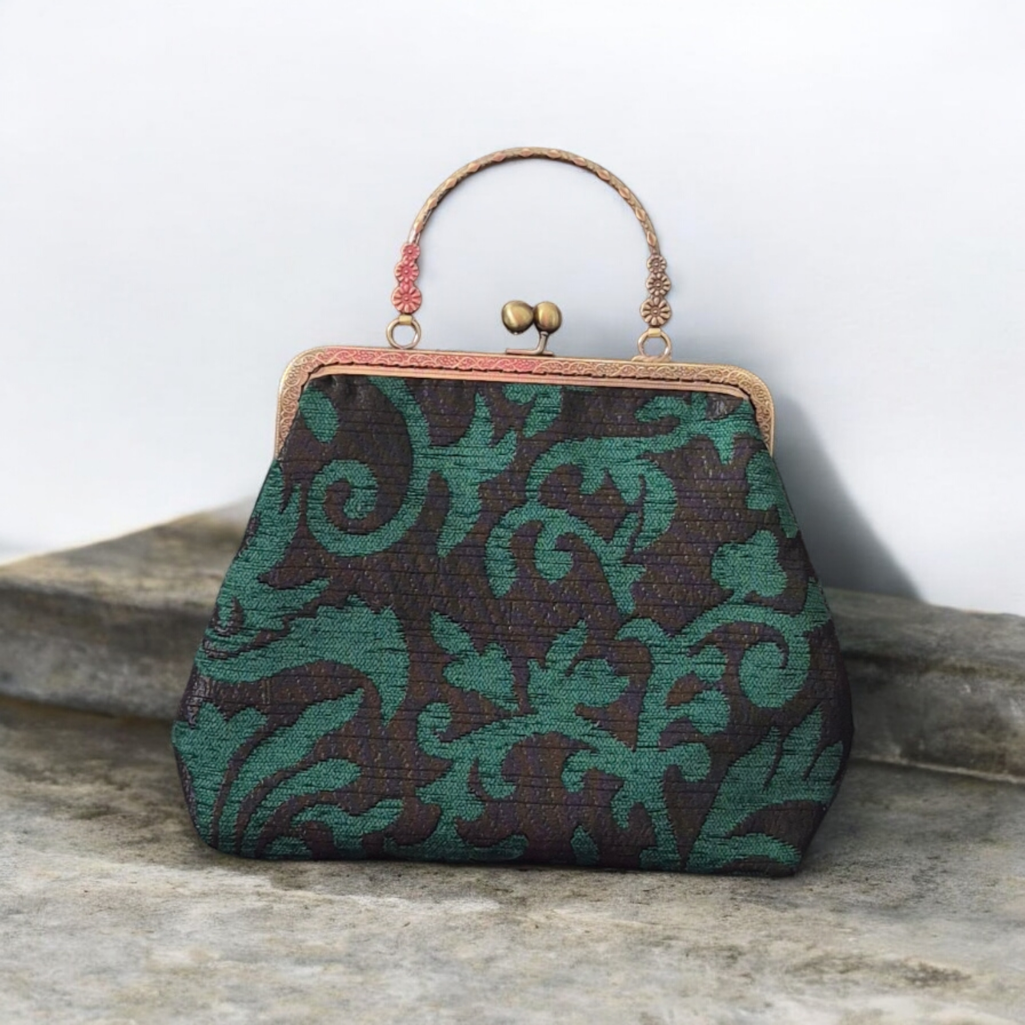 ELIZA - torebka retro w motyw orientalny - obrazek 2