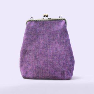 VIKI średnia torebka handmade  fioletowa