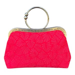 AMANDA  – torebka z czarnym biglem czerwona elegancja