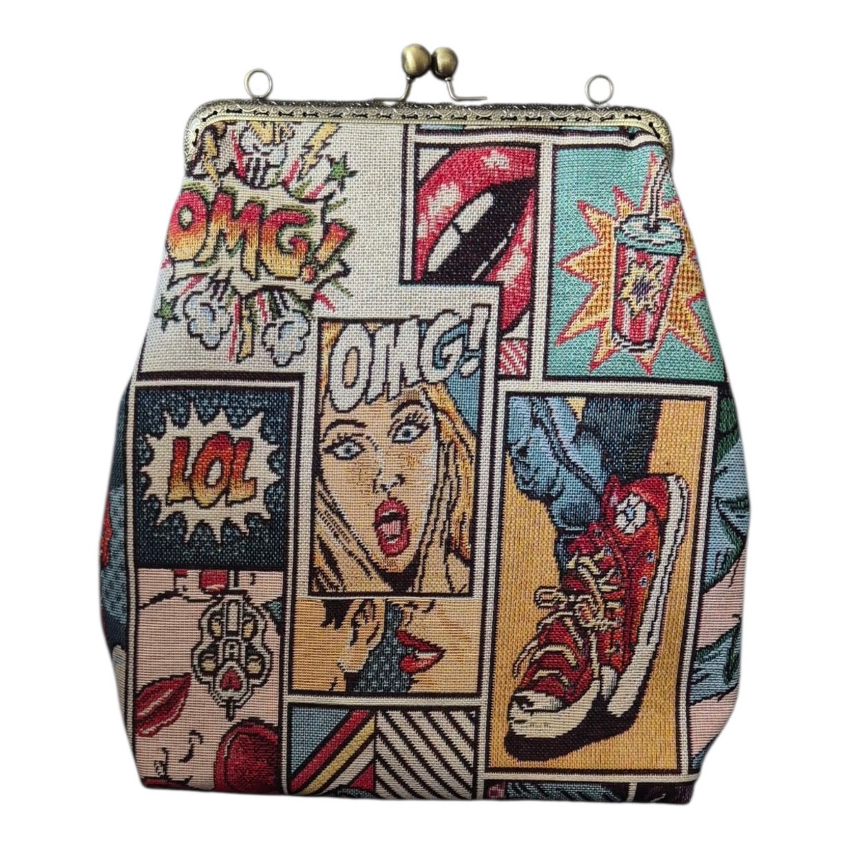 torebka z biglem pop art